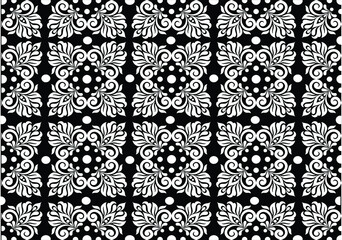 Indonesian batik motifs with very distinctive patterns. exclusive backgrounds. Vector Eps 10