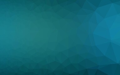 Light BLUE vector abstract polygonal layout.