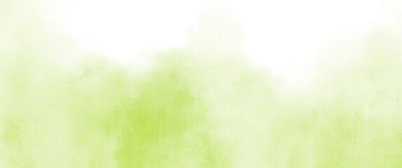 Abstract Background - Bright Green Watercolor