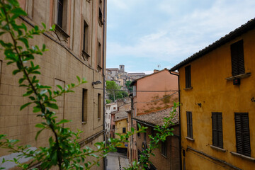 Fototapeta na wymiar Perugia - August 2019: view of the city