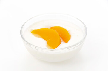 黄桃ヨーグルト