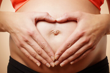 Babybauch Liebe