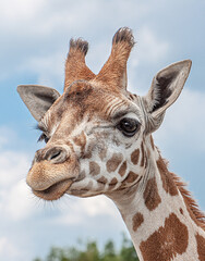 Naklejka premium Giraffe