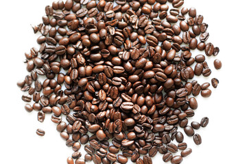 Roast whole bean of arabica coffee