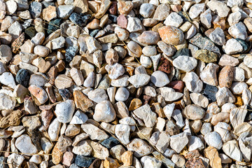 Gravel texture useful as a background