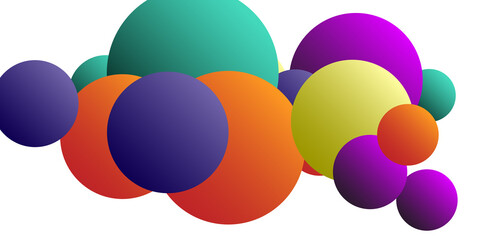 Ball shape gradients. 