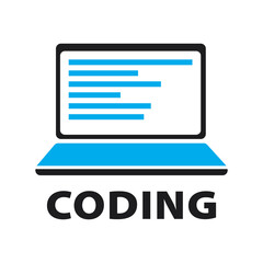 Vector logo of coding and it companies