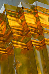 Goldene Tempeldetails