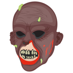 
Long teeths with blood is dracula icon 
