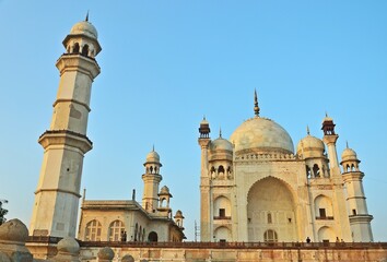 Fototapeta na wymiar The Mini Taj- The Bibi Ka Maqbara aurangabad maharashtra