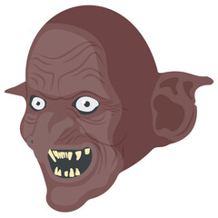 
Long teeths with blood is dracula icon 
