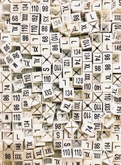 pattern with numbers