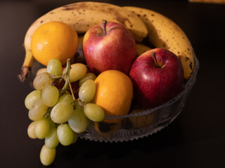 Naklejka na ściany i meble fruits in a basket