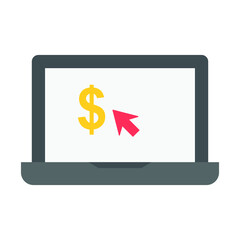 dollar sign on tablet pc