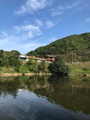 Obraz premium lake bled country
