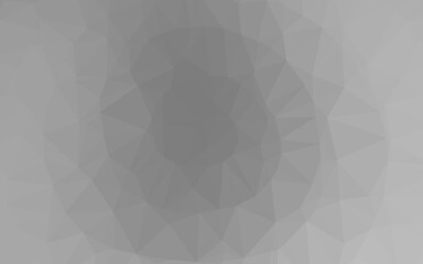 Fototapeta premium Light Silver, Gray vector polygonal pattern.