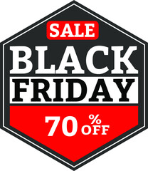 Black friday sale discount sale . EPS 10 vector Black friday design, sale, discount, advertising, marketing price tag. 