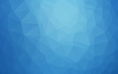 Light BLUE vector polygon abstract layout.