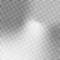 Circle halftone, screentone vector illustrations. Dots, dotted, speckles vector illustration