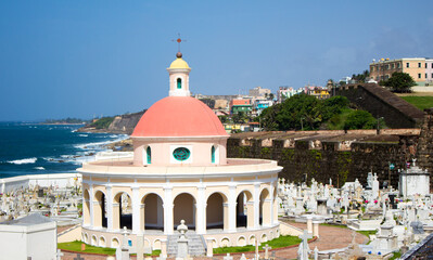 Historic church in San Juan Puerto Rico