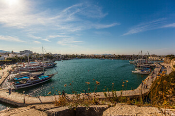 Port of Kos island, Greece