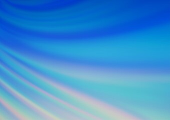 Light BLUE vector modern bokeh pattern.