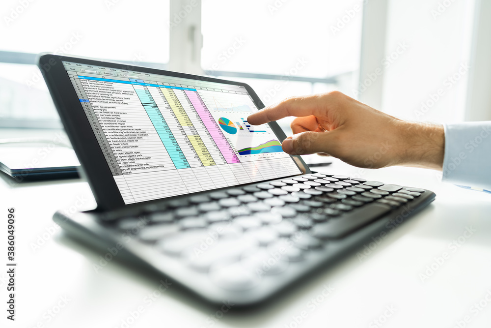 Poster Analyst Using Spreadsheet Report