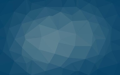 Obraz premium Light BLUE vector triangle mosaic cover.