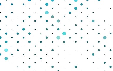 Light BLUE vector pattern with spheres.