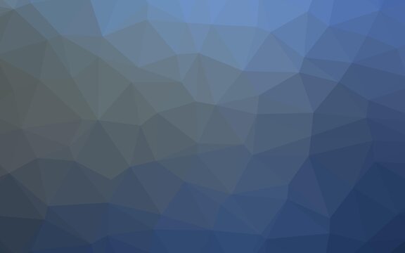 Light BLUE vector abstract polygonal texture.