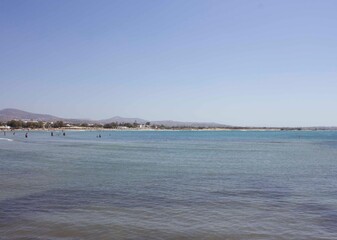Agia Anna coastline in Naxos Island, Greece