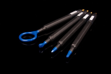 Set of near-field electric and magnetic field probes for EMC