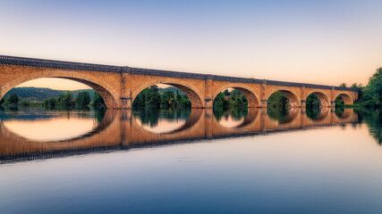 bridge over the river