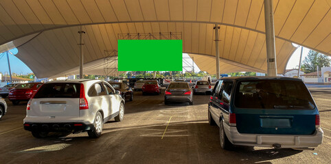 new drive-in in town, due to the pandemic.