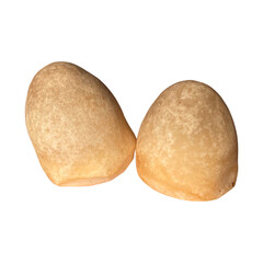 straw mushrooms isolated on white background