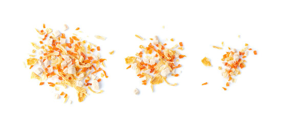 Dried Chopped Vegetables Mix with Carrots, Onion and Parsnip