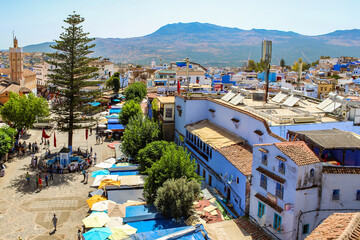 Chefchaouen, one of the beatiful cities in Morocco, Maghreb, Africa