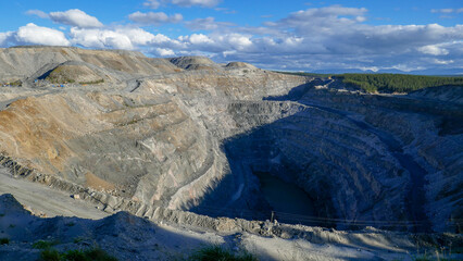 Komsomol quarry in Murmansk region