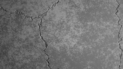Gray concrete wall texture with cracks