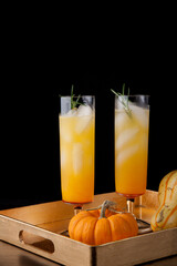 Pear Sparkler - Fall Drinks