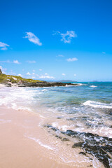Makapuu beach park, East Oahu coast, Hawaii