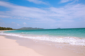 Obraz premium Waimanalo beach park, Oahu, Hawaii