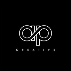 AP Letter Initial Logo Design Template Vector Illustration