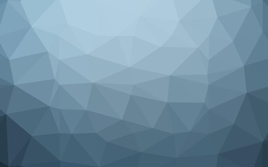Obraz premium Light BLUE vector abstract polygonal layout.