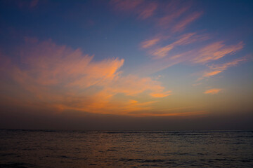 Naklejka premium Sunset