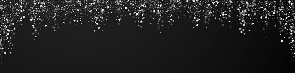 Amazing falling stars Christmas background. Subtle