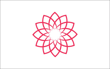 Illustration vector graphic of beautiful lotus flower-07