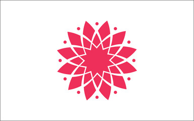 Illustration vector graphic of beautiful lotus flower-09