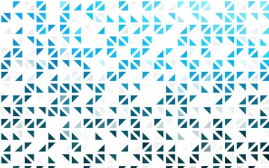 Light BLUE vector seamless cover in polygonal style.