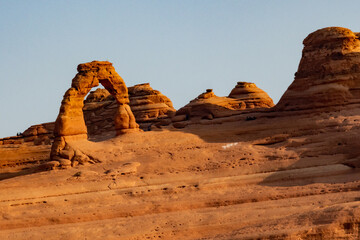 Delicate Arch in Arches National Park in October